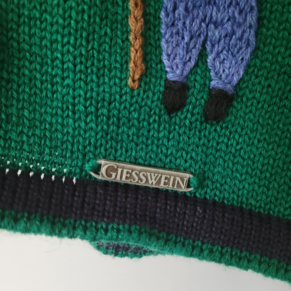 Vintage Giesswein Embroidered Austrian Sweater. - Picture 6 of 10